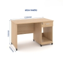 Bàn Làm Việc Gỗ MDF Có Hộc - BG1