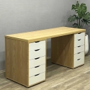 Bàn Làm Việc IKEA 2 Hộc 5 Ngăn Tiện Lợi - IK1