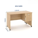 Bàn Làm Việc Gỗ Có Hộc - BG11