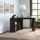 Bàn Làm Việc Gỗ Chữ L Tích Hợp Kệ 4 Ô Đa Dụng - BG76
