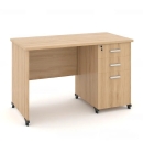 Bàn Làm Việc Gỗ Có 3 Ngăn Kéo Tiện Dụng - BG61