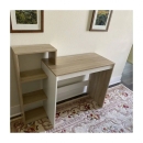 Bàn Làm Việc Gỗ Có Kệ 3 Tầng Đa Năng - BG82