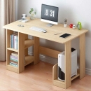 Bàn Làm Việc Gỗ Đẹp Có Kệ Đa Năng - BG78