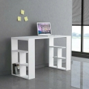 Bàn Làm Việc Gỗ Đẹp Tối Giản Có Kệ - BG68