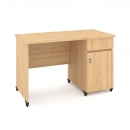 Bàn Làm Việc Gỗ Đơn Giản Có Hộc Khóa - BG60