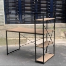 Bàn Làm Việc Gỗ MDF 3 Kệ Sách - BLV28