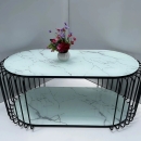 Bàn Trà Hột Xoài Sofa Mặt Cường Lực - BT5
