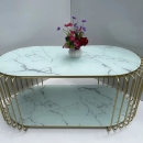 Bàn Trà Hột Xoài Sofa Mặt Cường Lực - BT5
