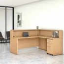 Quầy Lễ Tân Góc Chữ L Thiết Kế Mới Mẻ - LT9