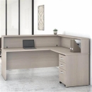Quầy Lễ Tân Góc Chữ L Thiết Kế Mới Mẻ - LT9