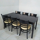 Bộ Bàn Ăn Cabin 6 Ghế Gỗ Hiện Đại - BGA19