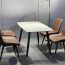 Bộ Bàn Ăn Ceramic 4 Ghế Loft Sang Trọng - BGA1