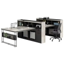 Cụm Bàn Làm Việc 4 Chỗ Thiết Kế Chuyên Nghiệp - BC68