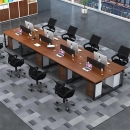 Cụm Bàn Làm Việc Nhóm 8 Người Chân Sắt - BC17