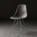 Ghế Cafe Tiếp Khách Eames Chân Sắt Mạ Crome - CF4