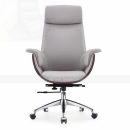 Ghế Giám Đốc Bọc Da Ốp Gỗ Sang Trọng - GGĐ10