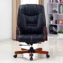 Ghế Giám Đốc Tay Ốp Gỗ Nhập Khẩu - GGĐ34