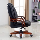 Ghế Giám Đốc Tay Ốp Gỗ Nhập Khẩu - GGĐ34