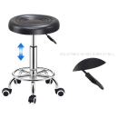 Ghế Bar Mặt Nệm Bọc Da Chân Xoay - QB6
