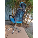 Ghế Văn Phòng Lưng Lưới Màu Xanh Mát Mẻ - GX90