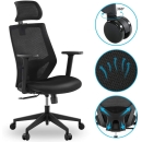 Ghế Xoay Văn Phòng Tựa Đầu Tay T - GX75