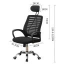 Ghế Xoay Văn Phòng Tựa Đầu Thư Giản - GX7