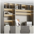 Hệ Tủ Hồ Sơ Grand Wall - Thiết Kế Kịch Trần Đa Năng Sang Trọng - THS381