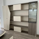 Hệ Tủ Tài Liệu Giám Đốc Cánh Cắt Vát Cách Điệu Hiện Đại - THS363