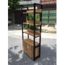 Tủ Văn Phòng Vách Ngăn Kết Hợp Trang Trí - THS160