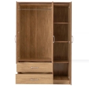 Tủ Quần Áo Bằng Gỗ Công Nghiệp Cánh Gương - TQA3