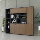Tủ Tài Liệu Giám Đốc Có Kệ Trưng Bày - THS127