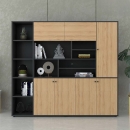 Tủ Tài Liệu Giám Đốc Có Kệ Trưng Bày - THS127