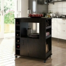 Tủ Bếp Mini Gỗ Đa Năng Có Bánh Xe - TB41