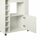 Tủ Bếp Mini Gỗ Đa Năng Có Bánh Xe - TB41