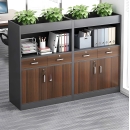 Tủ Tài Liệu Gỗ Để Cây Xanh Hiện Đại - THS275