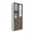Tủ Hồ Sơ Gỗ 2 Cánh Kính Sang Trọng - THS310