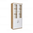 Tủ Hồ Sơ Gỗ 2 Cánh Kính Sang Trọng - THS310