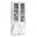 Tủ Hồ Sơ Gỗ 2 Cánh Kính Sang Trọng - THS310