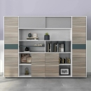 Tủ Hồ Sơ Thiết Kế Cánh Lùa Phối Màu Hiện Đại - THS359