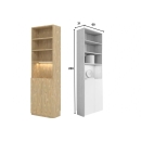 Tủ Hồ Sơ Tối Giản Có Kệ Trưng Bày - THS319