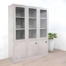 Tủ Locker Sơn Tĩnh Điện 3 Cánh Kính - TLK60