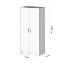 Tủ Quần Áo Gỗ Thiết Kế Tinh Tế Cho Căn Hộ - TQA39