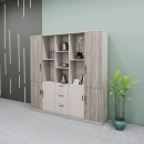 Tủ Văn Phòng Cao Cấp Hệ Cánh Gỗ Và Ngăn Kéo Giữa - THS399