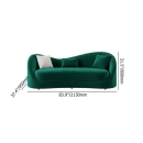 Ghế Sofa Băng Dáng Cong Cao Cấp - SF30