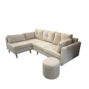 Ghế Sofa Góc L 2 trong 1 Bọc Vải Đẹp - SF25