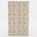 Tủ Locker Gỗ MDF 16 Cánh 4 Khoang - TLK24