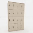 Tủ Locker Gỗ MDF 16 Cánh 4 Khoang - TLK24