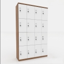 Tủ Locker 4 Khoang 16 Cánh Khóa Bảo Mật - TLK25