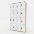 Tủ Locker 4 Khoang 16 Cánh Khóa Bảo Mật - TLK25
