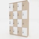 Tủ Locker 16 Cánh Màu Kẻ Caro Hiện Đại - TLK26